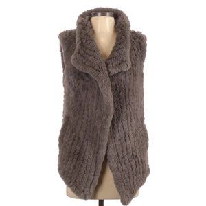 Stella + Lorenzo faux fur vest